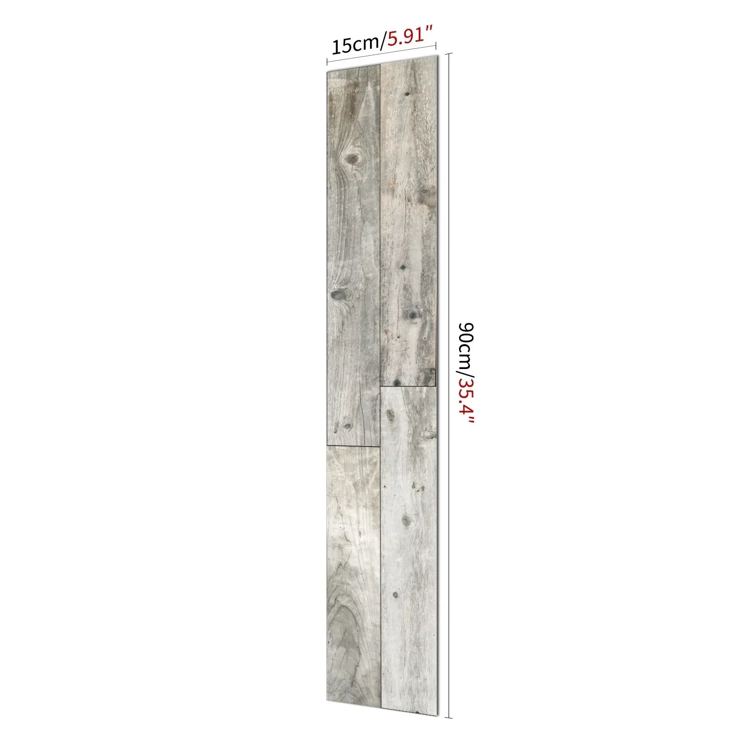 1/5/10/15 Pcs Peel And Stick Floor Tiles, Self-Adhesive Wall Tilse, Waterproof Wall Stickers, Flooring, 6 Inch X 36 Inch