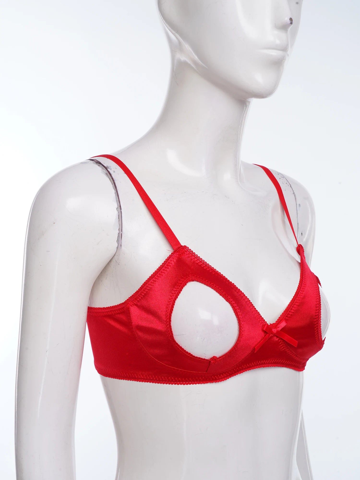 Sexy Lace Bra Open Back Adjustable Sexy Couple Bra