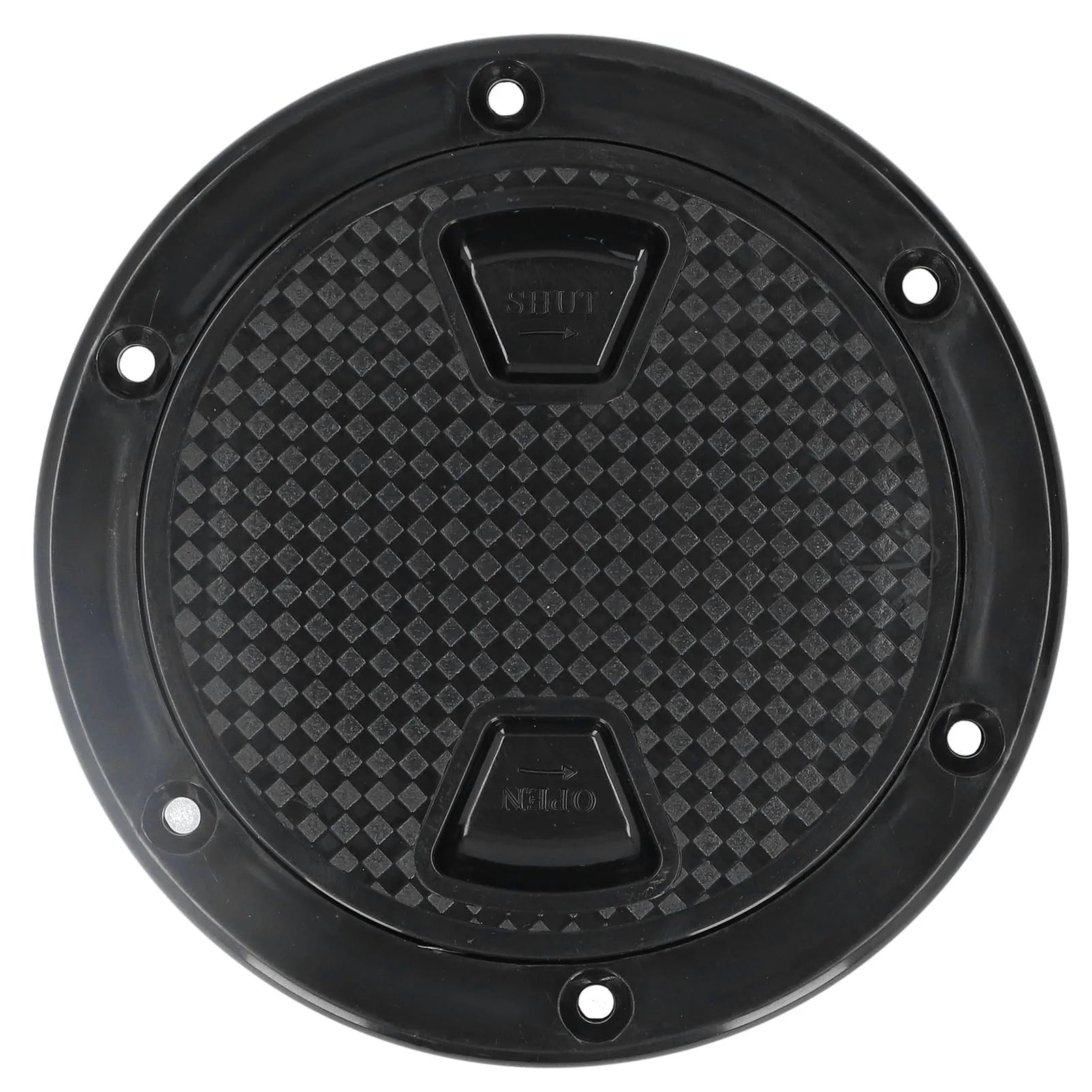 4inch Boat Deck Plate ABS Round AntiUV Inspection Hatch Cover Marine Accessory