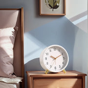 Đồng Hồ Báo Thức Retro Nhỏ Gọn, Không Gây Tiếng Ồn