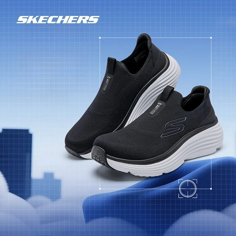 Skechers Men's Shockproof Slip On Running Shoes