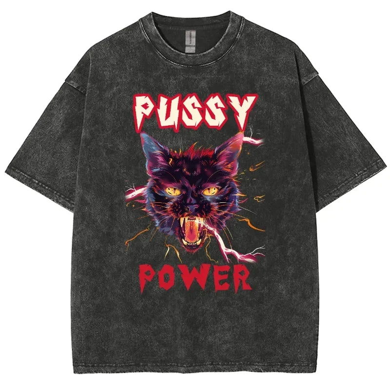 Unisex Cotton Y2K T-shirt with Creative Ghost Face Print