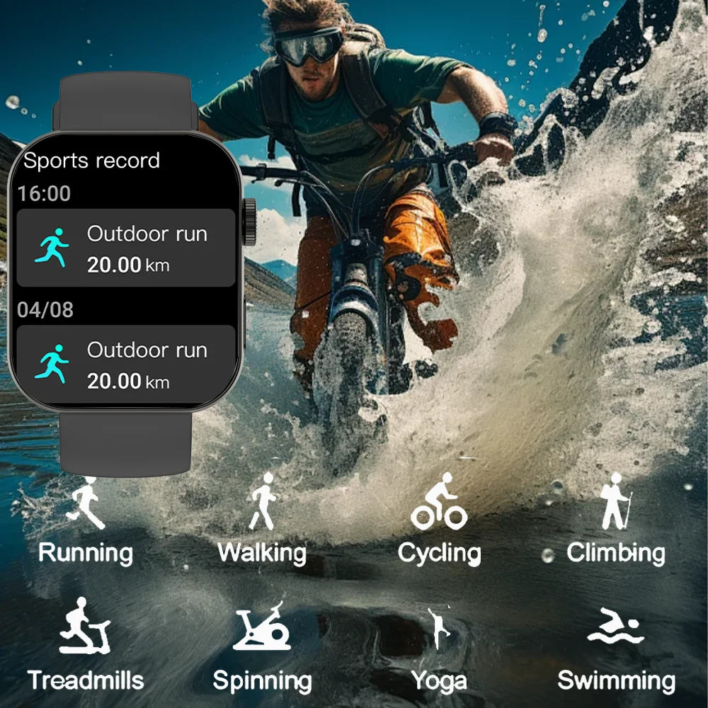 Đồng hồ thông minh nam thời trang IP68 chống nước