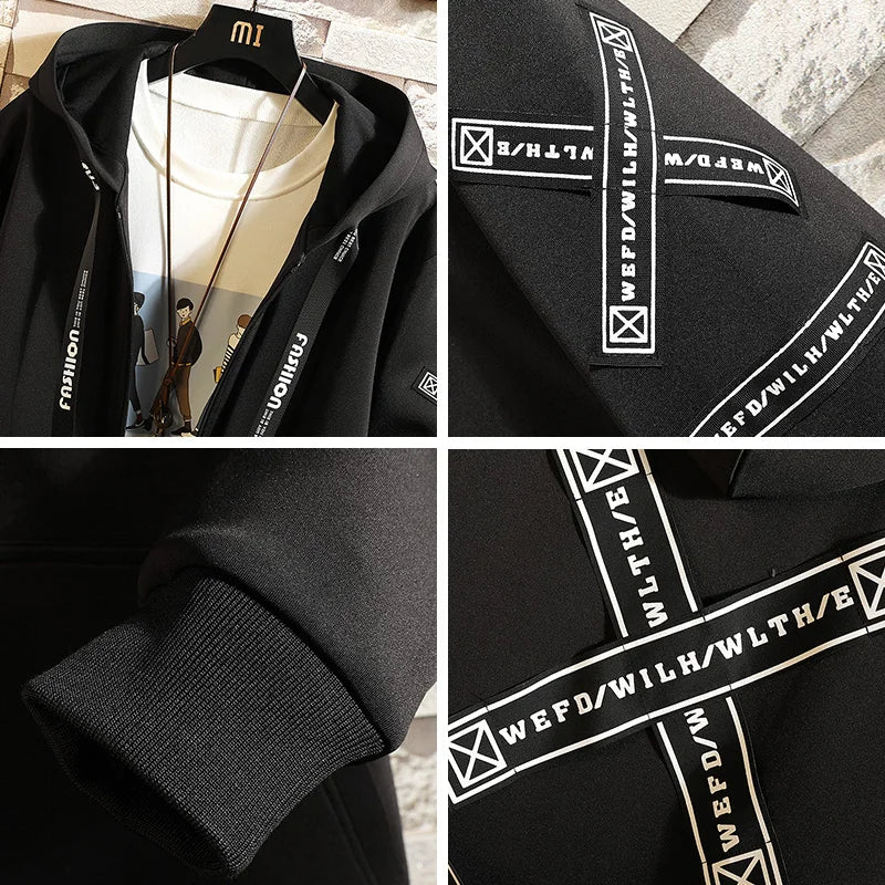 Áo Khoác Nam Thời Trang Bomber Hoodie Phong Cách Trẻ - Daisan Mart