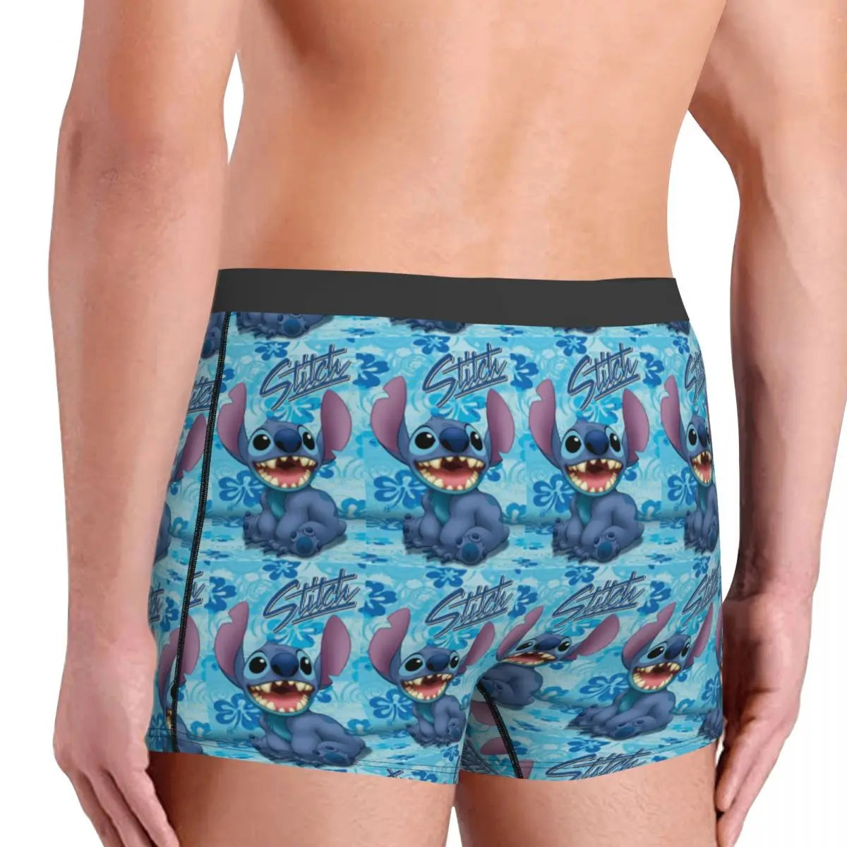 Quần Sịp Nam Lilo Stitch Thoải Mái Phong Cách Anime