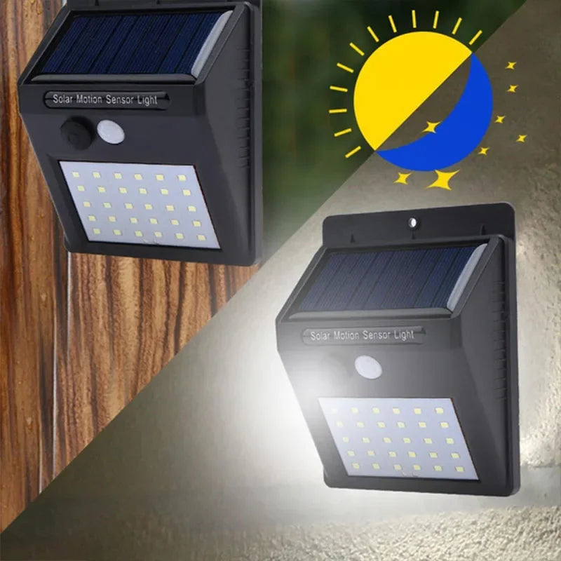 Đèn LED Năng Lượng Mặt Trời Cảm Biến Chuyển Động