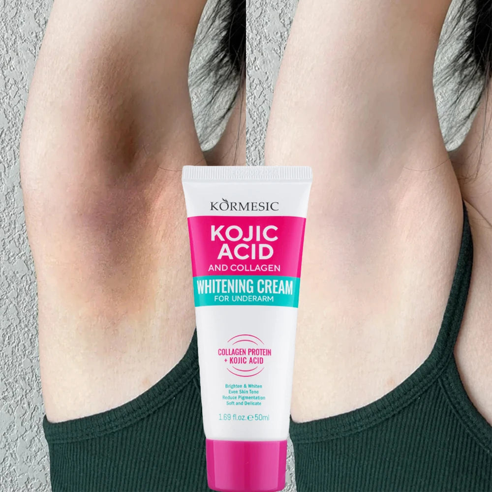 Whitening Cream for Intimate Areas, Armpits, Knees, Brightens Skin