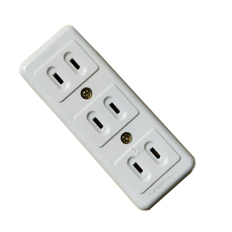 Ổ Cắm Đa Năng Mỹ Nhật 3 Ổ Kèm Dây Kéo Dài 10A - Daisan Mart