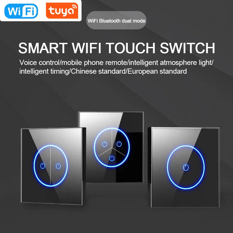 Tuya Wifi 10A Smart Switch - Remote Control