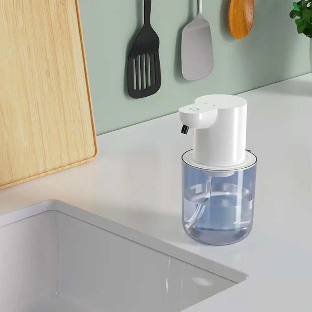 Máy xịt xà phòng tự động 400ml - 4 tốc độ, sạc USB - Daisan Mart