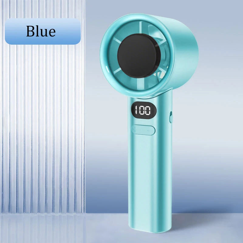 Xiaomi New Mini Handheld Fan 120 Speed ​​Portable Desktop Fans Instant Cooling with Ice Mode Rechargeable Stylish Fan for Women