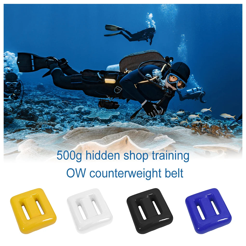 Tạ Lặn Chống Trơn Chuyên Dụng 500g - Đen