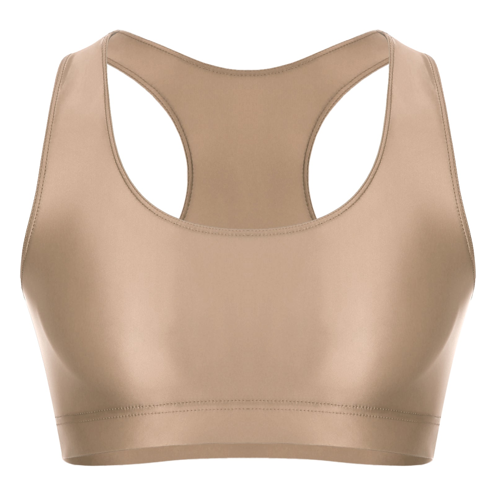 Áo Croptop Nam Thể Thao Bóng Đẹp U Neck Tập Gym Yoga