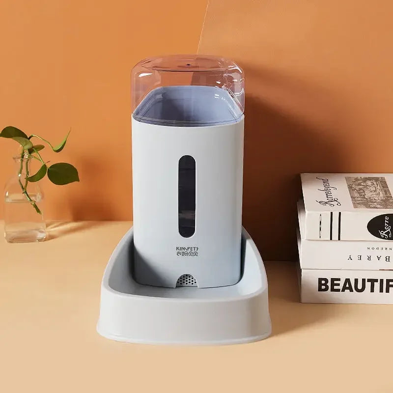 Pet Supplies, Large Capacity Water Dispenser, Automatic Feeder Drinking Water, Dry Wet Separation Food Container, Pet Cat - Daisan Mart
