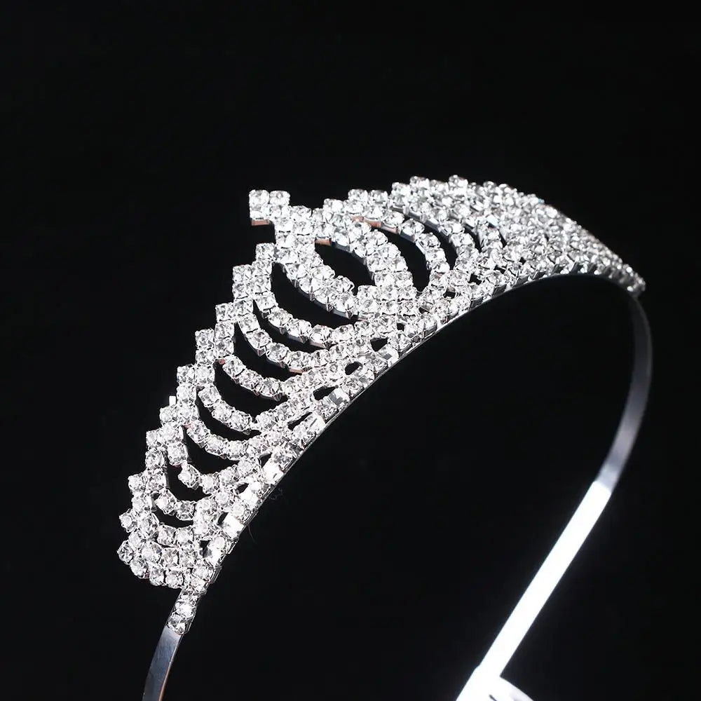 Vương Miện Ngọc Nữ - Phụ Kiện Tóc Hoàng Gia