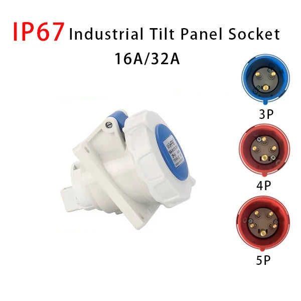 Đầu Nối Công Nghiệp Chống Nước IP67 - Nylon Chịu Nhiệt - Daisan Mart