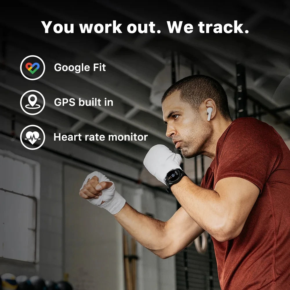 Đồng hồ thông minh Ticsmart Pro GPS cho nam - Hàng tân trang