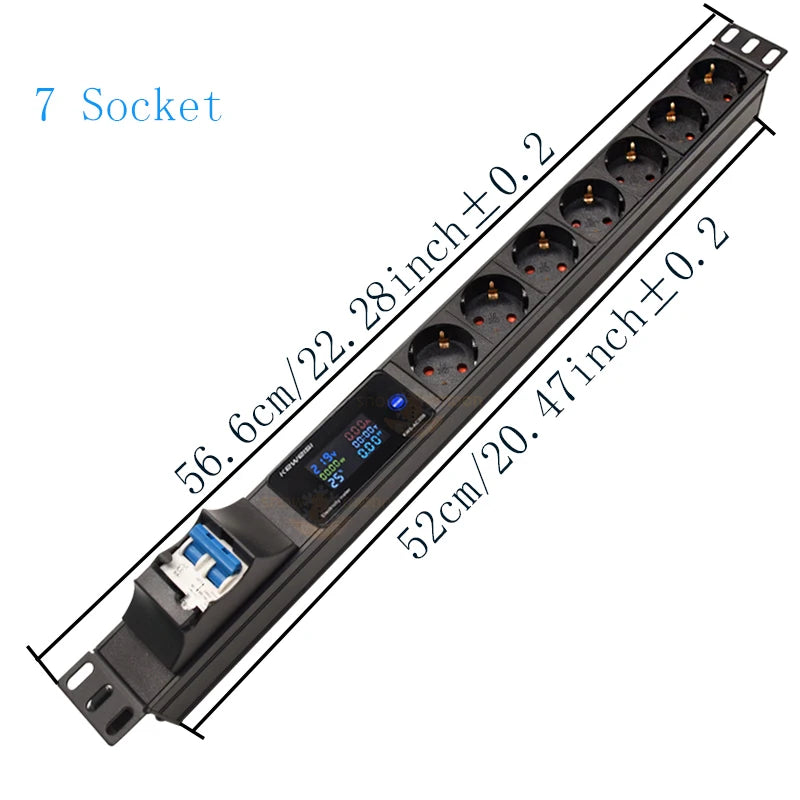 Smart Socket Network Cabinet Voltage Measurement 2-8 EU