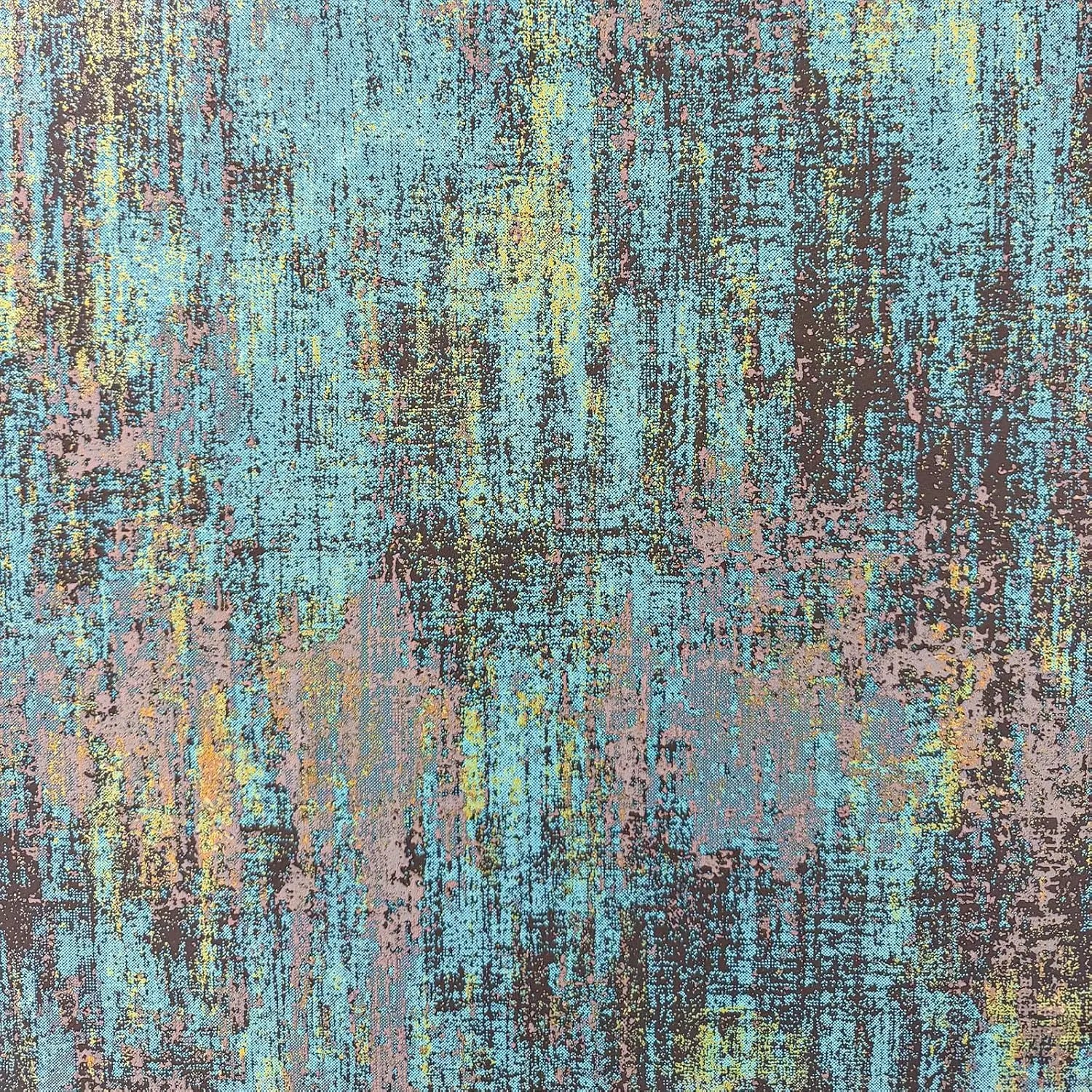 Vintage Black Gold Metallic Peel and Stick Wallpaper Self Adhesive Industrial Metallic Concrete Wall Paper Stick on Wallpaper