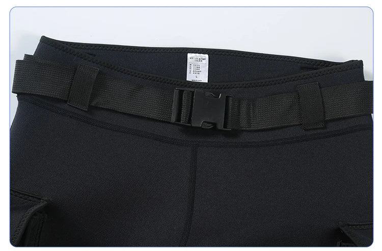 Quần bơi lặn neoprene 3mm dày giữ ấm có túi