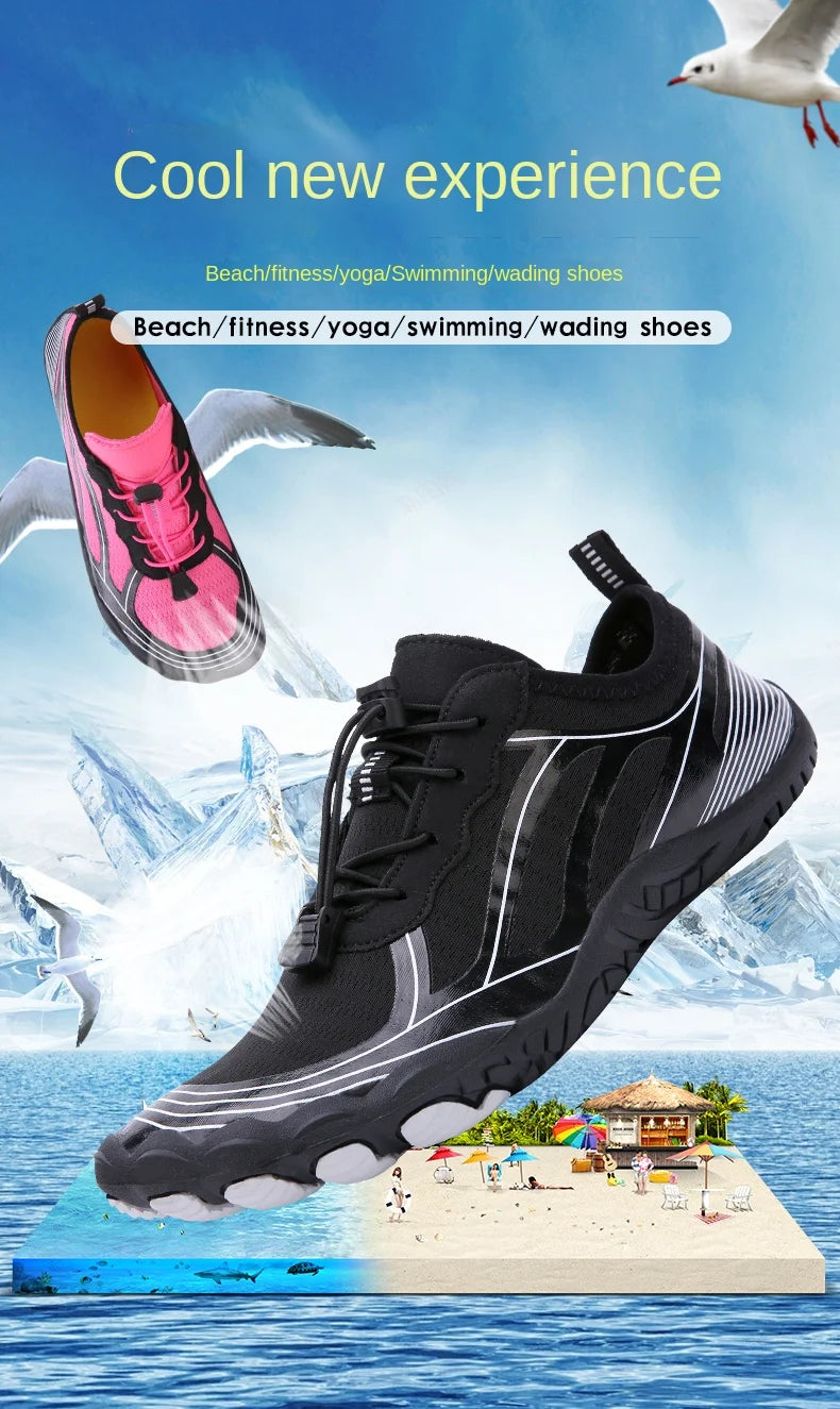 Multi-function Men's and Women's Sports 5-Finger Wading Shoes