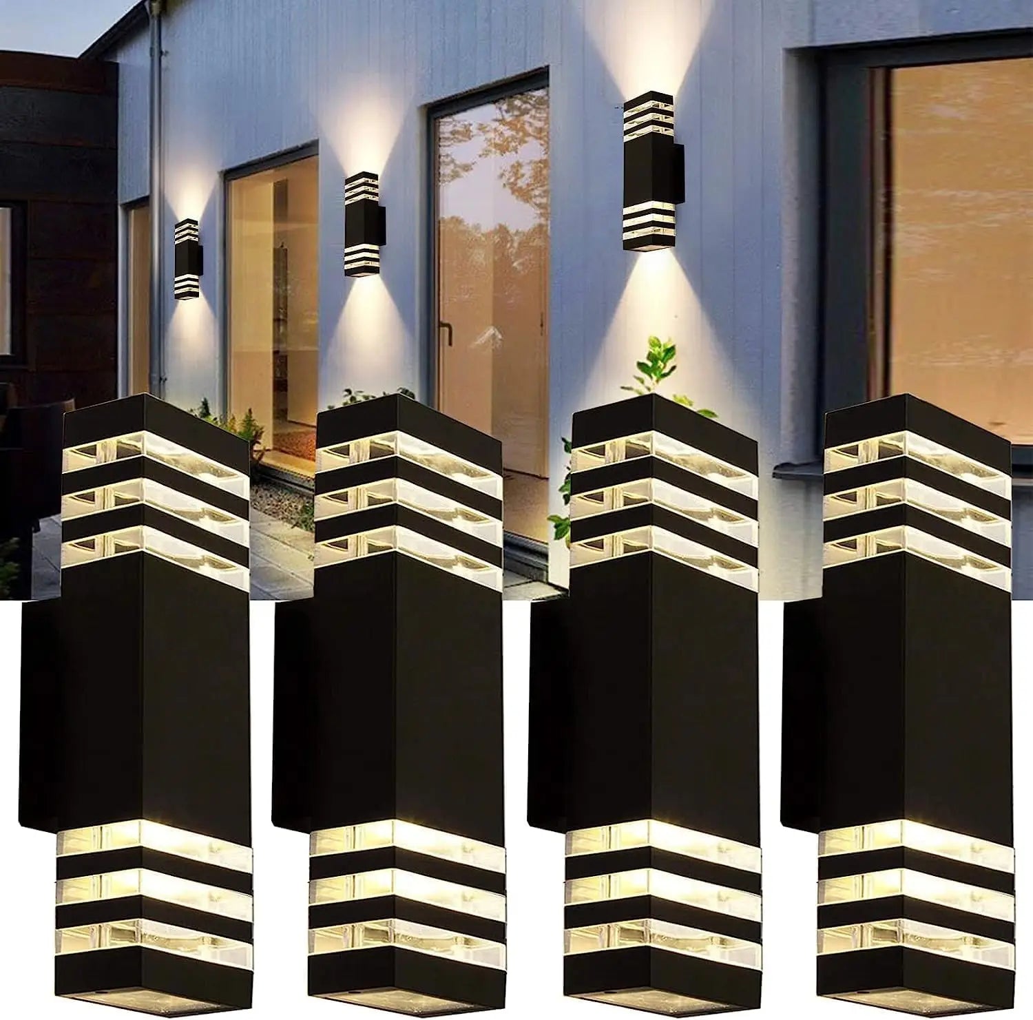 E27 Outdoor Wall Lamp - Waterproof Home Decoration