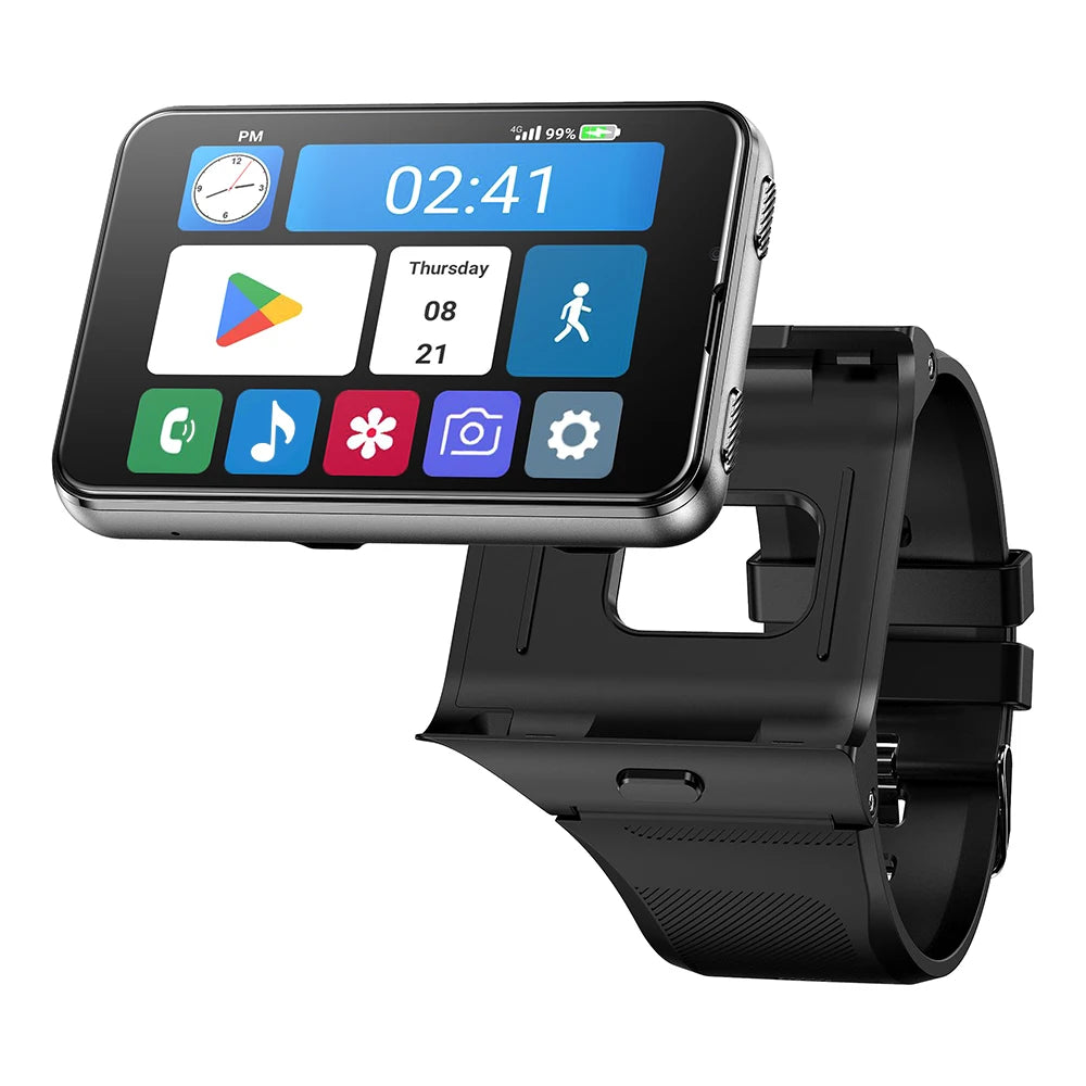 Đồng Hồ Thông Minh 4G Android 11, Camera Kép, GPS