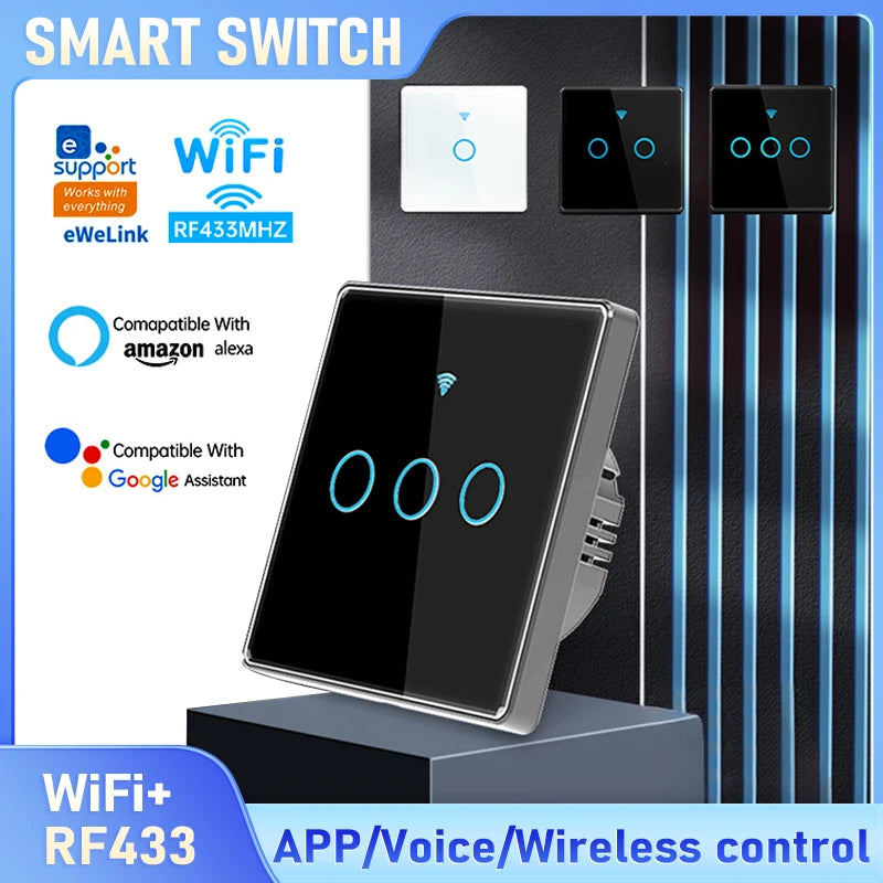 Tuya EWeLink EU Smart Switch - Voice Control