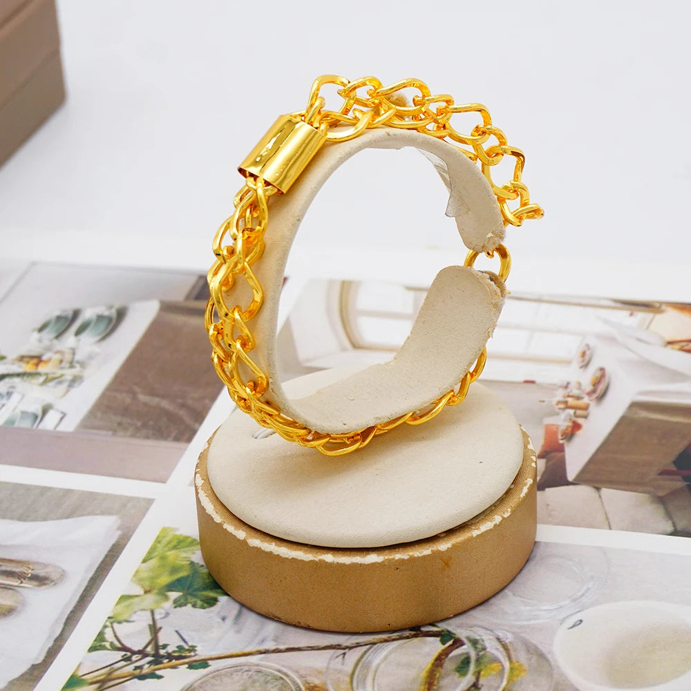 Luxurious Dubai Gold Jewelry Set - For Women