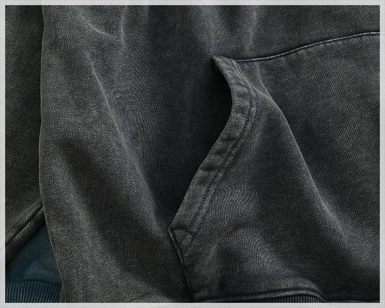 New Warm Kangaroo Pocket Cotton Men's Hoodie