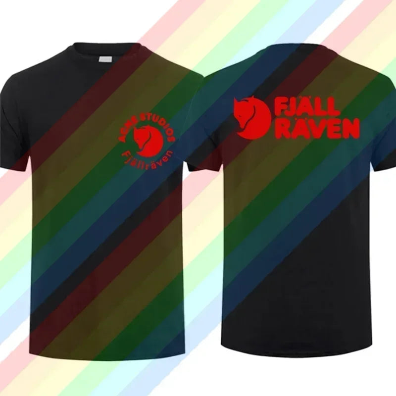 Áo Thun Nam Hè 2025 Fjallravens Fox Cotton Mát Mẻ