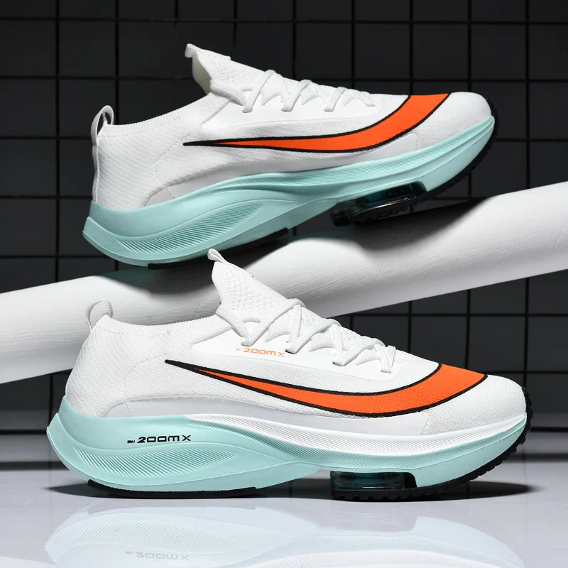 Giày Thể Thao Đệm Khí Unisex Thoáng Khí Thời Trang