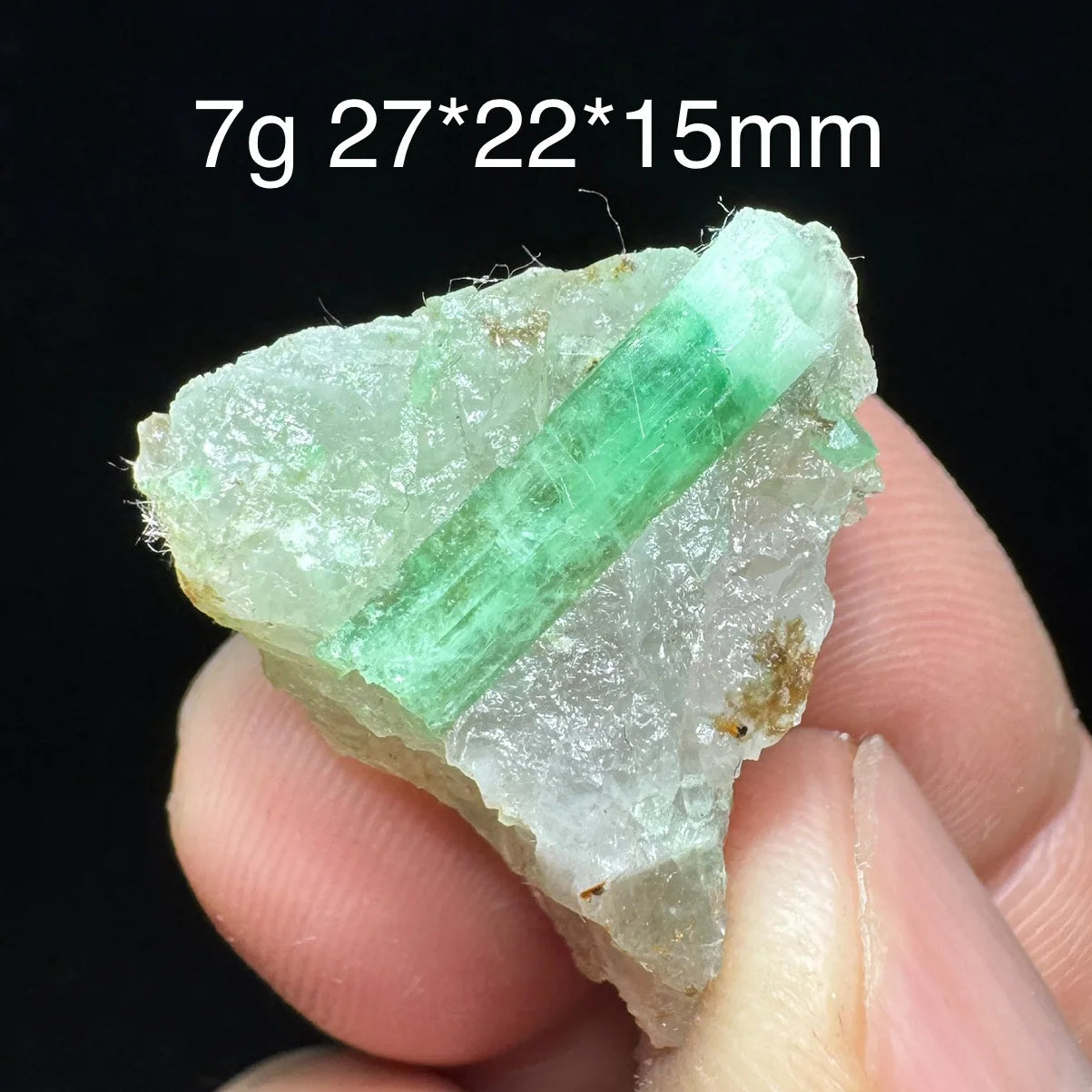 Natural Emerald &amp; Healing Quartz