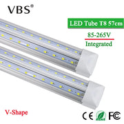 Tuýp LED T8 20W V-Shape, 220V/110V, 2000lm chiếu sáng nhà