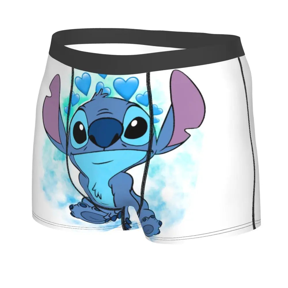 Quần Sịp Nam Lilo Stitch Thoải Mái Phong Cách Anime