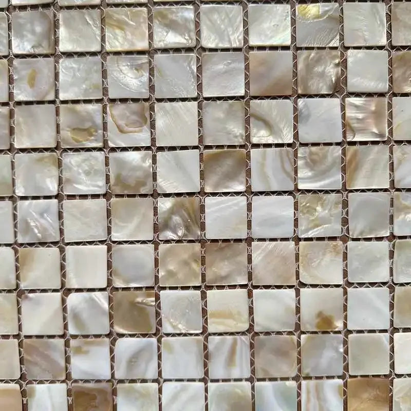 Shell Mosaic Tile Natural White Mother of Pearl Wall Backsplash Bathroom Tiles fish scale sheet kitchen 91