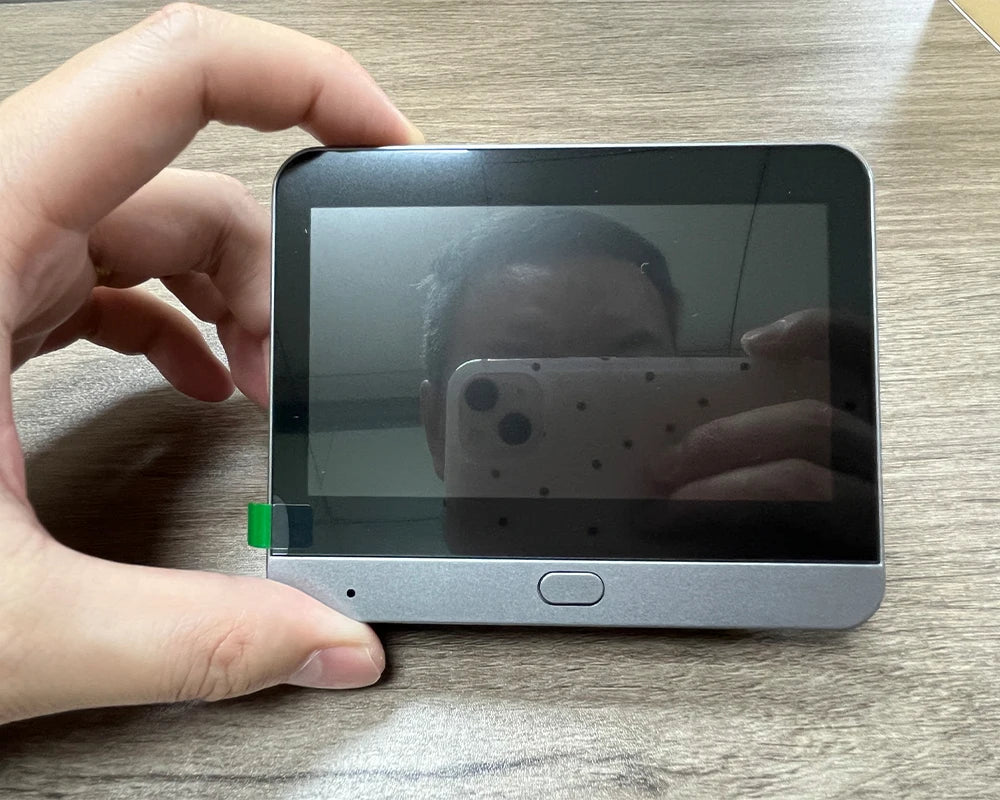 Smart 3MP Mini Digital Peephole Door Camera 2.4Ghz WiFi Infrared IR Night Vision PIR Motion Detection Digital Viewer iCam365 APP