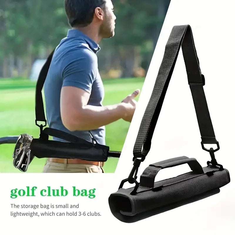 Convenient Mini Golf Shoulder Bag - Light &amp; Portable