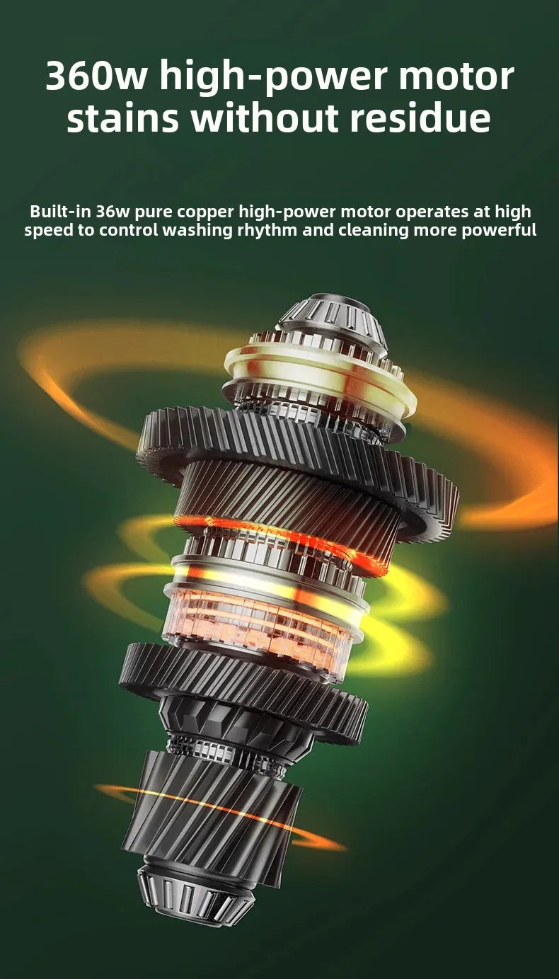 14L Multi-Function Folding Washing Machine - Convenient for Small Items