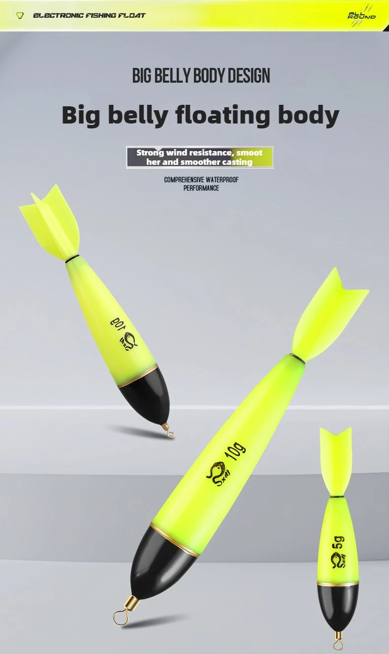 Phao Câu Đêm Ngày Phát Sáng Dài Nhạy Rocket