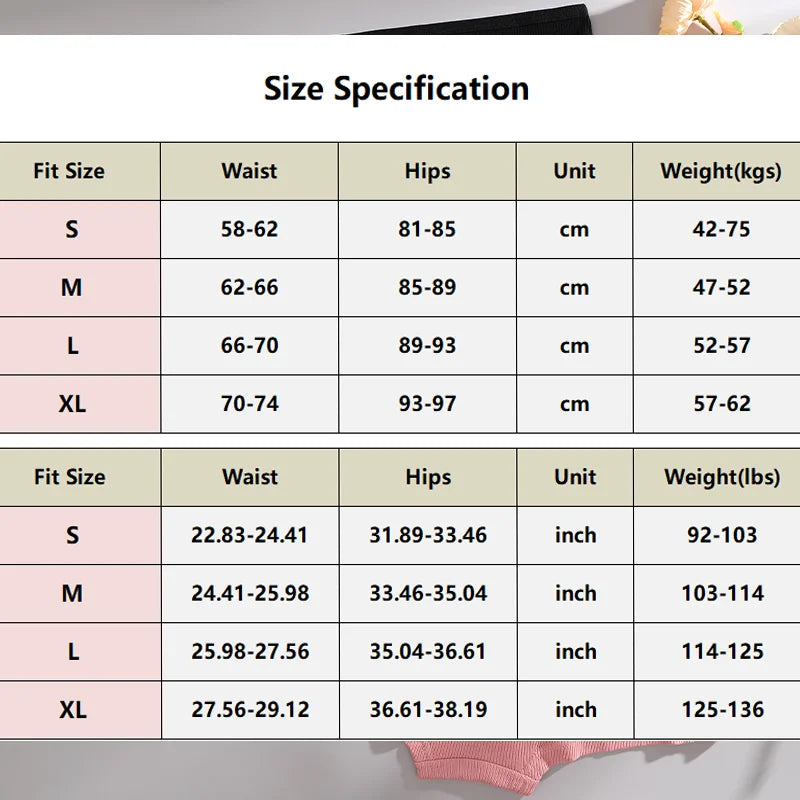 Women's Seamless Cotton Comfort Panties S-XL