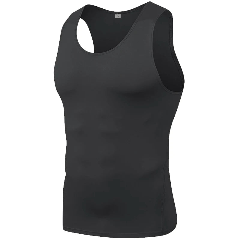 Men's Quick Dry Sleeveless Stretch Breathable Gym Shirt