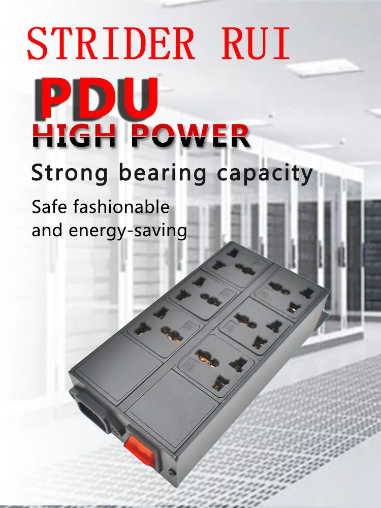 Bảng nguồn PDU C14 - Ổ cắm đa năng cho tủ mạng - Daisan Mart