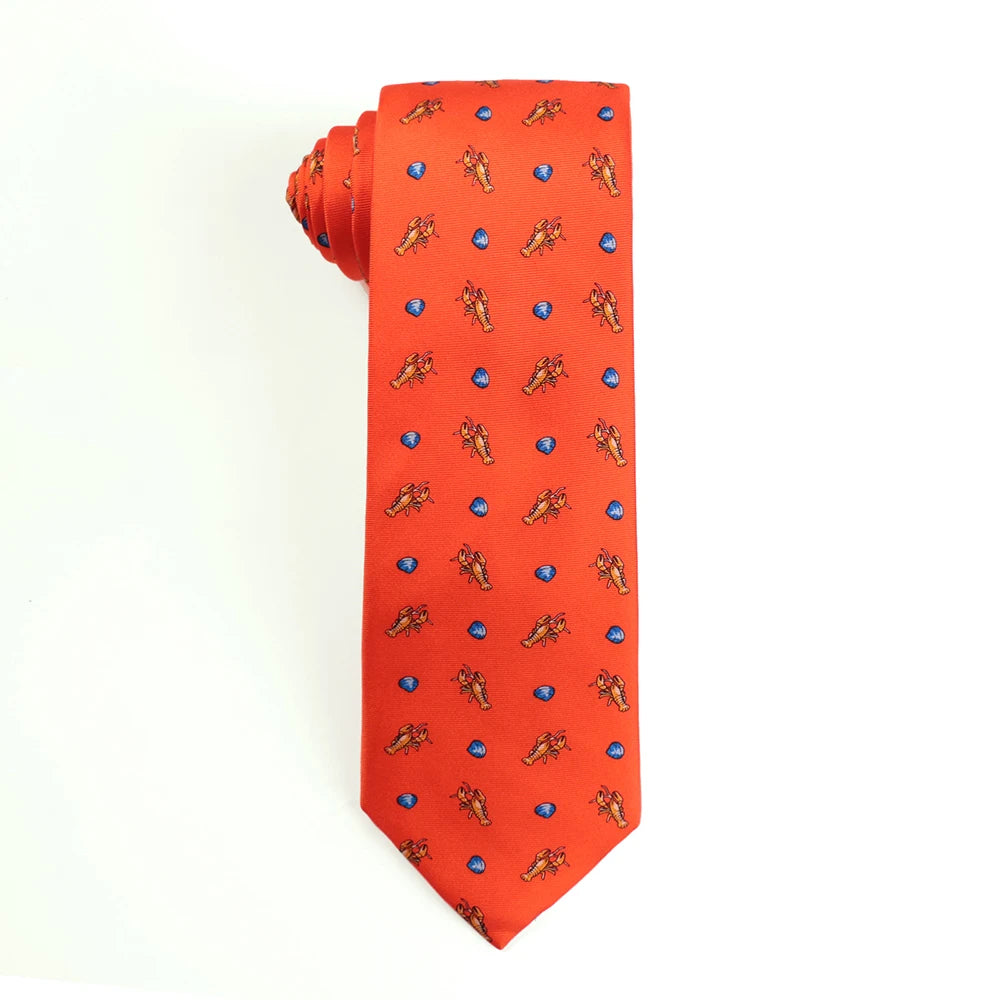 Cà vạt lụa Tailor Smith họa tiết thú - Quà tặng phái mạnh