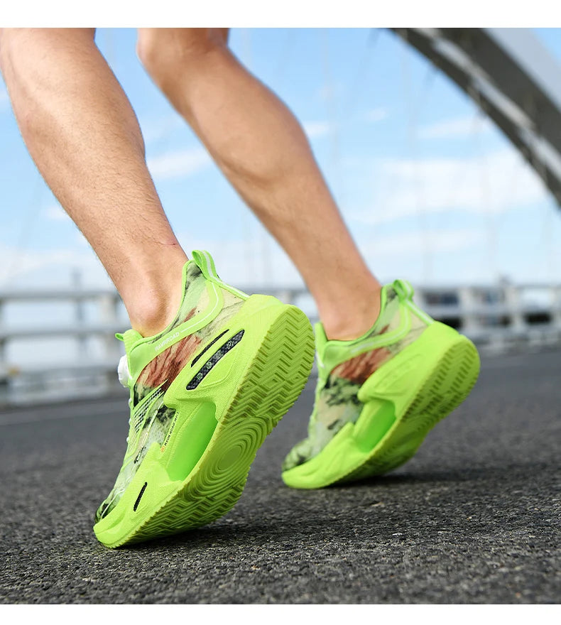 Giày Thể Thao Carbon Đệm Khí Nhẹ Chống Trượt Marathon