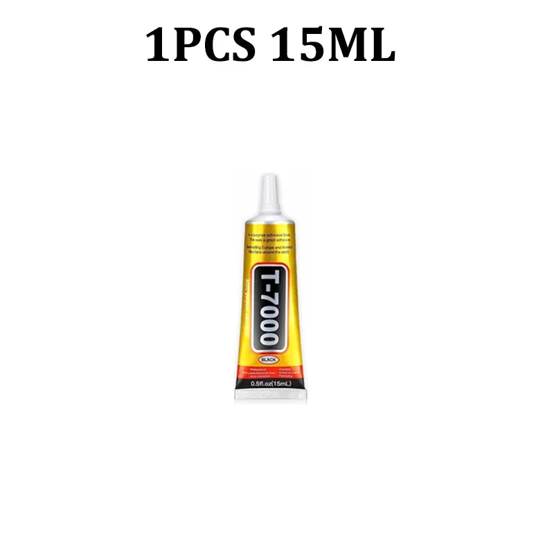 T7000 110/50/15ML Black Cellphone Tablet Repair Battery Cover Frame Adhesive Multi-purpose Electronic Components DIY Super Glue