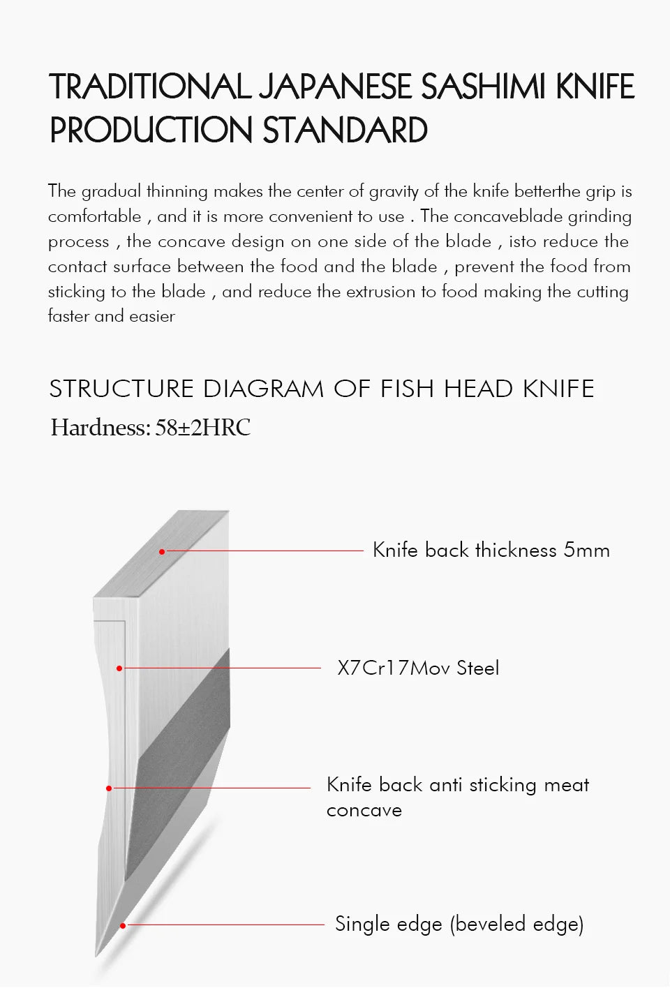Dao Bếp Nhật TURWHO - Chuyên Sashimi & Fillet Cá