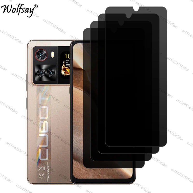 Anti-Spy Tempered Glass For Cubot X100 Privacy Screen Protector For Cubot X100 Full Cover Anti-Spy Glass For Cubot X100 Glass - Daisan Mart