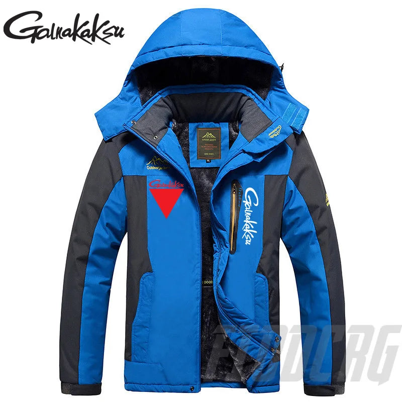 Áo Khoác Câu Cá Nam Dày Ấm Chống Nước Thu Đông