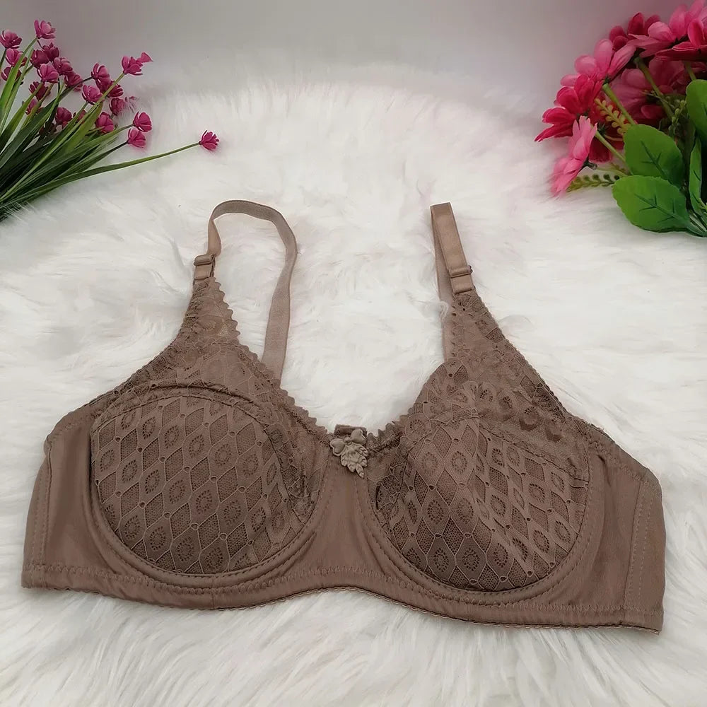 Comfortable Supportive Lace Bra C18